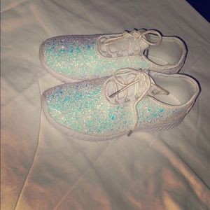 glittery shoes
